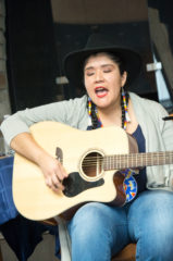Poet, writer, artist and educator—Tanaya Winder paid a visit to the Southern Ute Museum on Saturday, Feb. 23. Winder spent the afternoon reciting her poetry and singing her songs to those in attendance. 