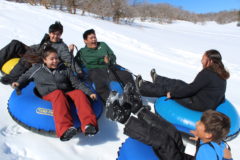 SunUte recreation took a group of kids snowtubing at the Hesperus Ski Area, followed by a trip to the cinema to see the new Captain Marvel movie, Saturday, March 16. The kids had the great idea for all of them snowtube down the hill together at once. Pictured together: Elijah Weaver, Kalynn Weaver, Morgan Jameson, Mathew Jameson and Rhianna Carel. 