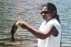 10 Years Ago: On Monday, May 11, 2009, the Southern Ute Indian Montessori Academy’s “Fishing Club” enjoyed Lake Capote and all it has to offer, during their last fishing trip of the school year. Pictured is Hunter Frost showing off his catch. 
This photo first appeared in the May 22, 2009, edition of The Southern Ute Drum.
