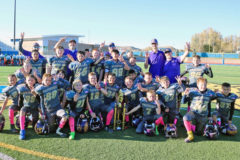 Bayfield YAFL won the sixth grade Four Corners Youth Football Super Bowl Championship. The team has previously won the Super Bowl during their third and fifth grade years; the three-time champs will have a bright future.