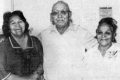 40 Years Ago: Mr. and Mrs. Jack Frost were named the Senior Citizens of the Month at the monthly potluck luncheon held at the Ignacio Senior Center. 

This photo first appeared in the Nov. 23, 1979, edition of The Southern Ute Drum.