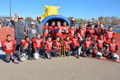 The Durango Demons, fourth-grade, football team won the Youth American Football League (YAFL) Super Bowl in Bloomfield, N.M., Saturday, Nov. 2. The Demons defeated the Aztec Apes, 26-12 at the Bloomfield High School Football Stadium. Led by Demon rusher, Malique Rodriguez, the Demons ended the season with a 9-1 record.