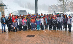 The SunUte Recreation team took 18 Southern Ute tribal members and descendants to the Telluride Ski Resort to improve their skiing and snowboarding skills.