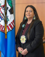 Southern Ute Tribal Chairman, Christine Sage.