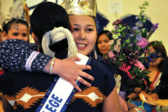 10 Years Ago: Alaskan Native Jennifer Bennis was crowned Miss Hozhoni 2010-2011 on March 27 during the 46th annual Hozhoni Days PowWow, a two-day event capping off a week of cultural celebrations at Fort Lewis College in Durango. Emotions ran high as the reigning Miss Hozhoni, Seratha Largie, passed on her title and gave a welcoming embrace to Bennis, her successor. Bennis is a Fort Lewis college student from Dillingham, Alaska, and an Alaskan Native of the Curyung Tribe.
This photo first appeared in the April 9, 2010, edition of The Southern Ute Drum.

