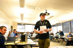 IMT Planning Section Chief, Jim Spratlen, helped to structure the Incident Command System (ICS) for the Tribe during the first weeks of the pandemic response efforts.