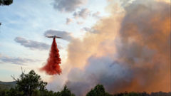 Air resources aided in the initial fire response and remain on standby, Wednesday, June 17.