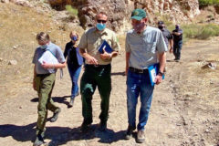 On Sept. 3, Senator Bennet met with leaders in Glenwood Canyon for a watershed restoration tour of the Hanging Lake Tunnel complex and the Grizzly Creek Watershed.