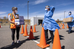 Partnerships and collaborations have made each of these free COVID-19 testing events a success, from trained professionals administering the test, to the PPE and other supplies provided to the volunteers and workers.  