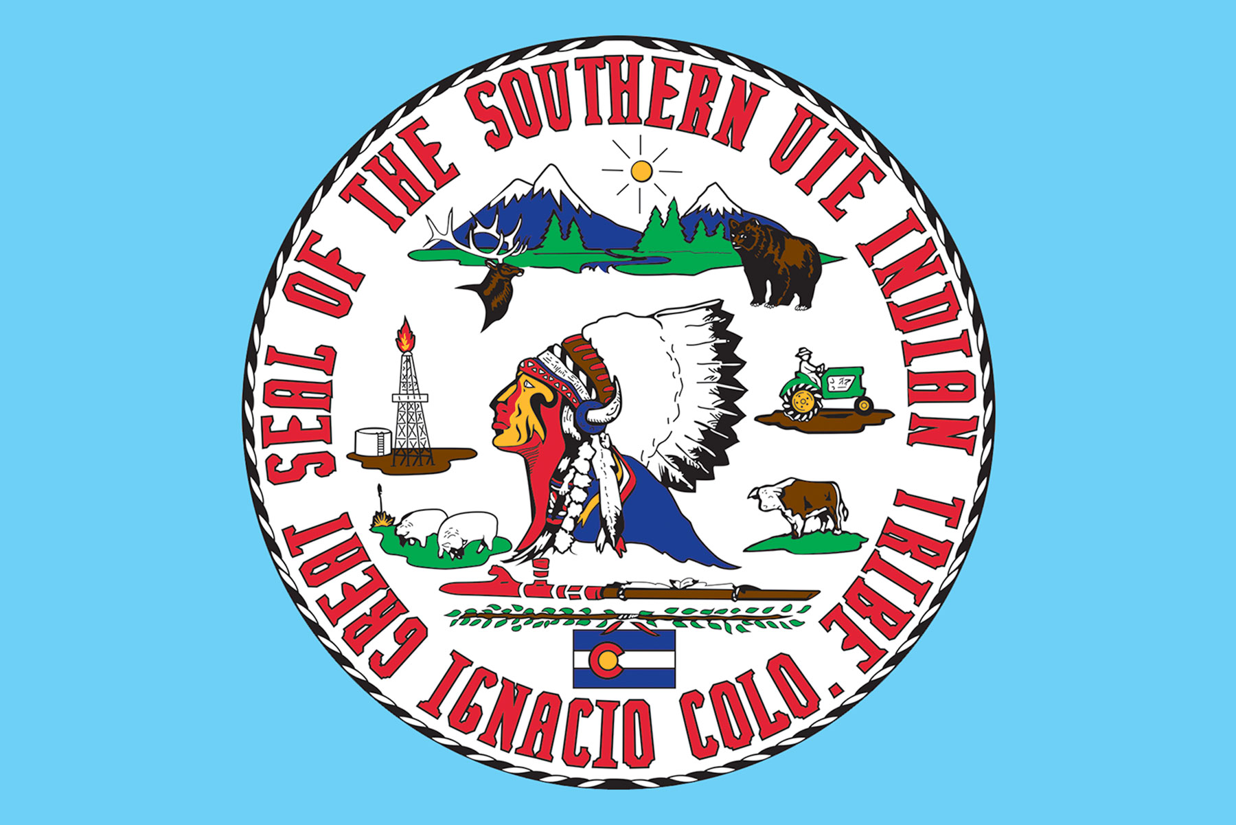 Southern Ute Indian Tribe Tribal Seal