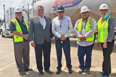 Darwin Whiteman – Ute Mountain Ute Tribal Council, Shane Seibel – Southern Ute Growth Fund Executive Director, Bruce Valdez – Southern Ute Tribal Council Vice Chairman, Lyndreth Wall – Ute Mountain Ute Tribal Council Transportation Expert and Linda Baker – Southern Ute Tribal Council.