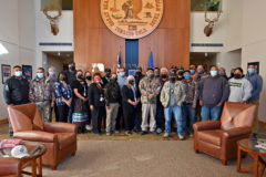 The group of hunters from Northern New Mexico were fully vaccinated and tested negative to COVID-19 prior to traveling to the Southern Ute Indian Reservation. 