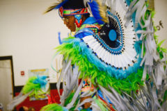 10 years ago: Southern Ute tribal member and fancy feather dancer Greg Bison shows his skills to students at Ignacio Elementary School on Tuesday, Nov. 22, as part of a series of performances for Native American Heritage Month. 