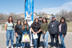 The Boys and Girls Club of the Southern Ute Indian Tribe and Southern Ute Police Department teamed up to give away prepackaged Easter goodie bags to the youth in the community. Families had the opportunity to receive their bags drive-thru style.  