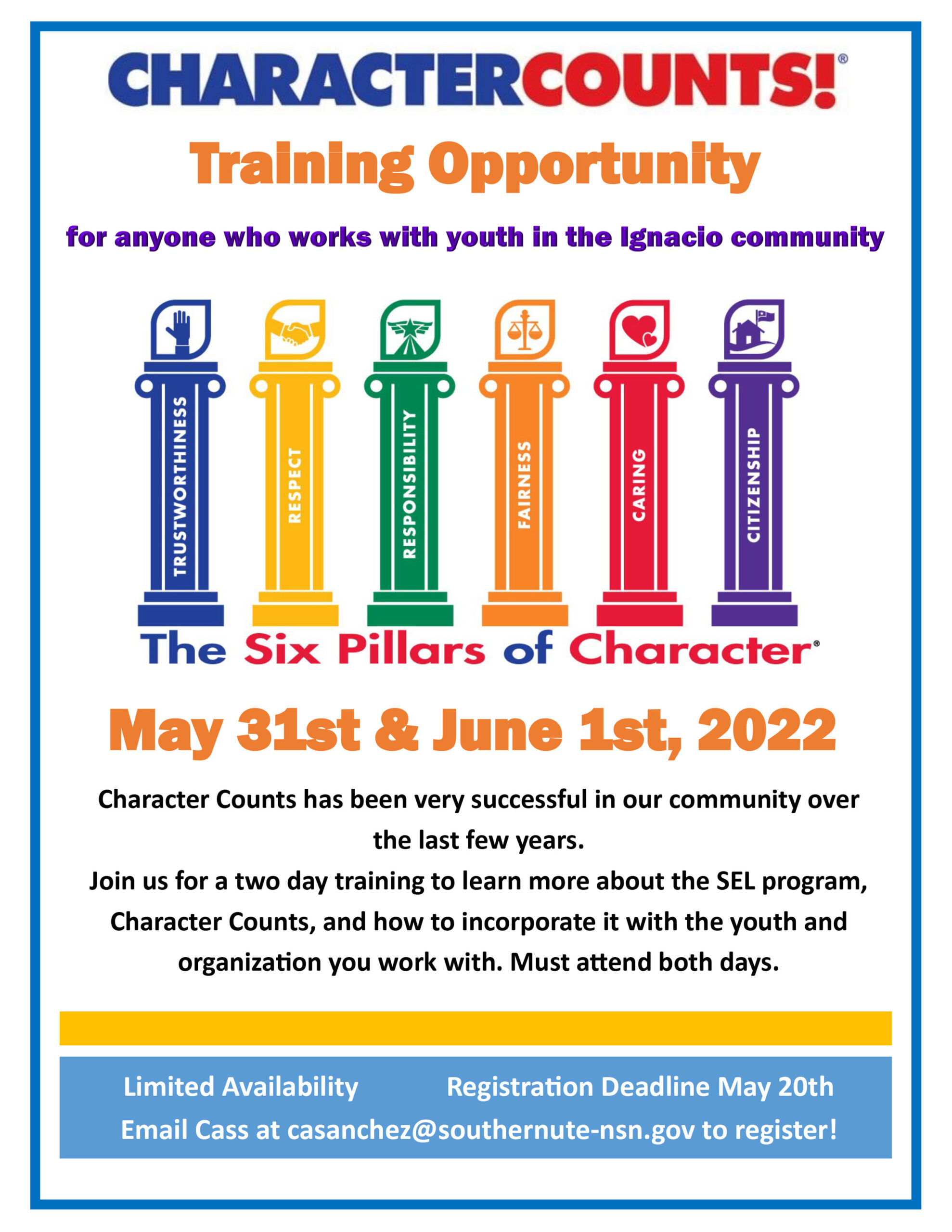 The Southern Ute Drum Character Counts Training