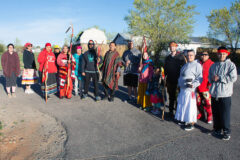 Southern Ute tribal members, Southern Ute Tribal Council members, and community members were joined by the Nahui Ollin Spiritual runners from Denver, Colo. in a walk supporting Murdered and Missing Indigenous Relatives.