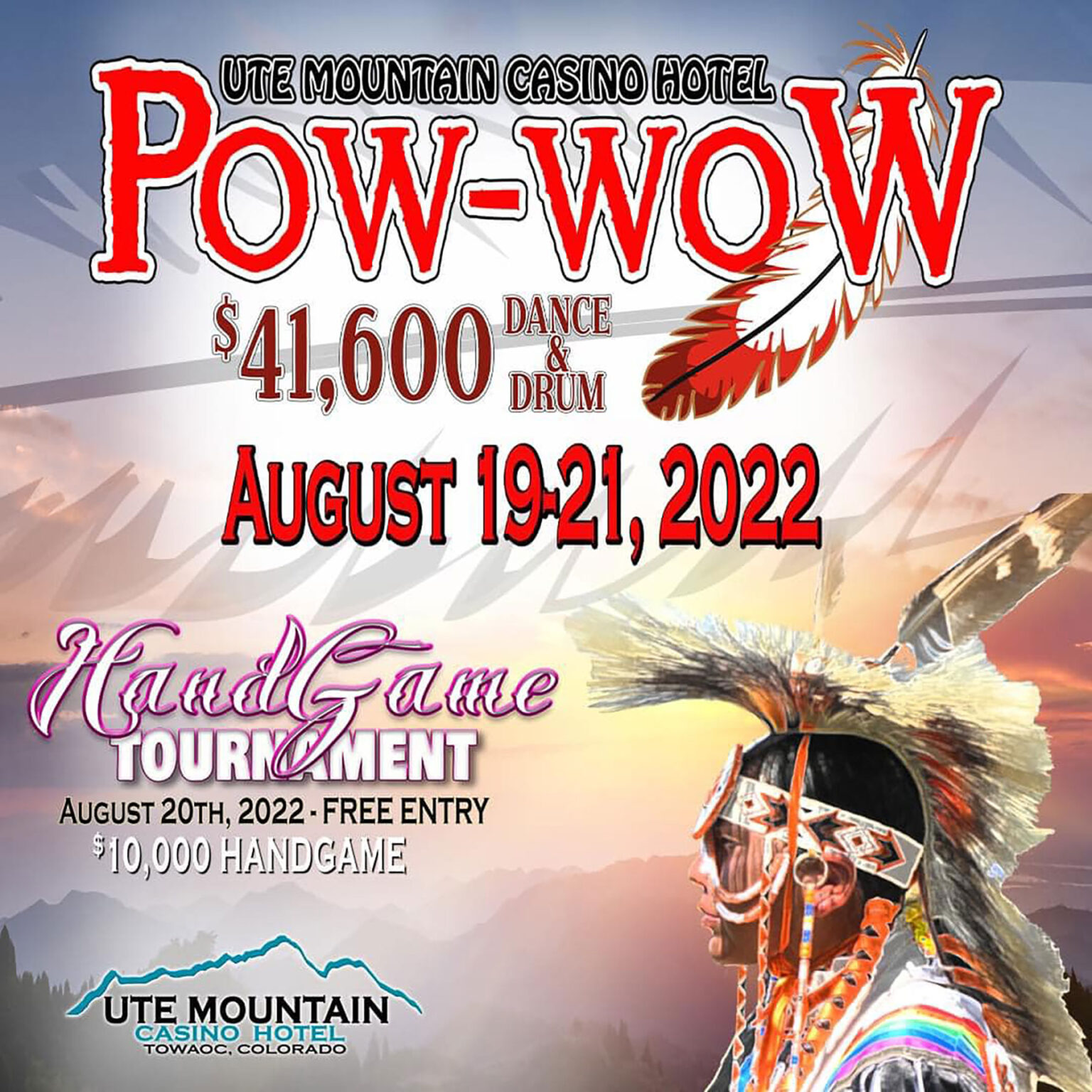 The Southern Ute Drum Ute Mountain Casino Hotel Powwow