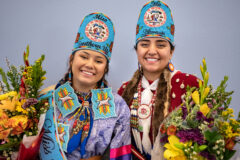 Grace Gonzales was crowned Miss Southern Ute and Izabella Cloud was crowned Miss Southern Ute Alt. on Saturday, Aug. 27. All contestants showcased their talents such areas like traditional dance and crafts, as well as in Ute language and Ute history. 