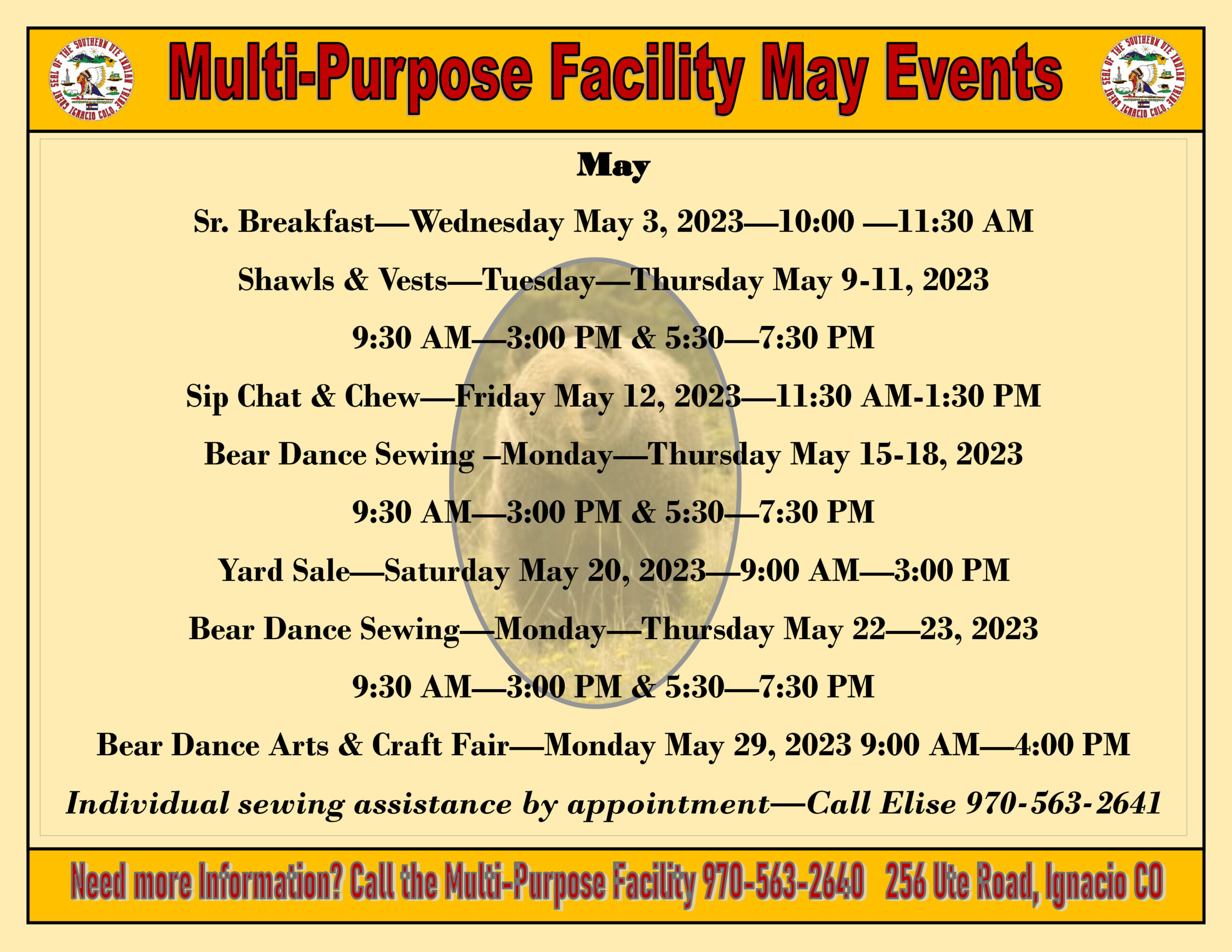 MPF May Events The Southern Ute Drum