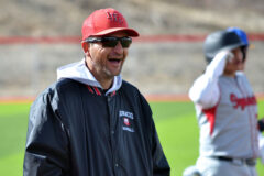 Ignacio Baseball head coach Duke Baker was recently named the 2A/1A San Juan Basin League's Coach-of-the-Year. The Bobcat varsity has posted a 29-17 overall record – including an 8-4 mark in SJBL play with two league titles – during his first two seasons at the helm. 