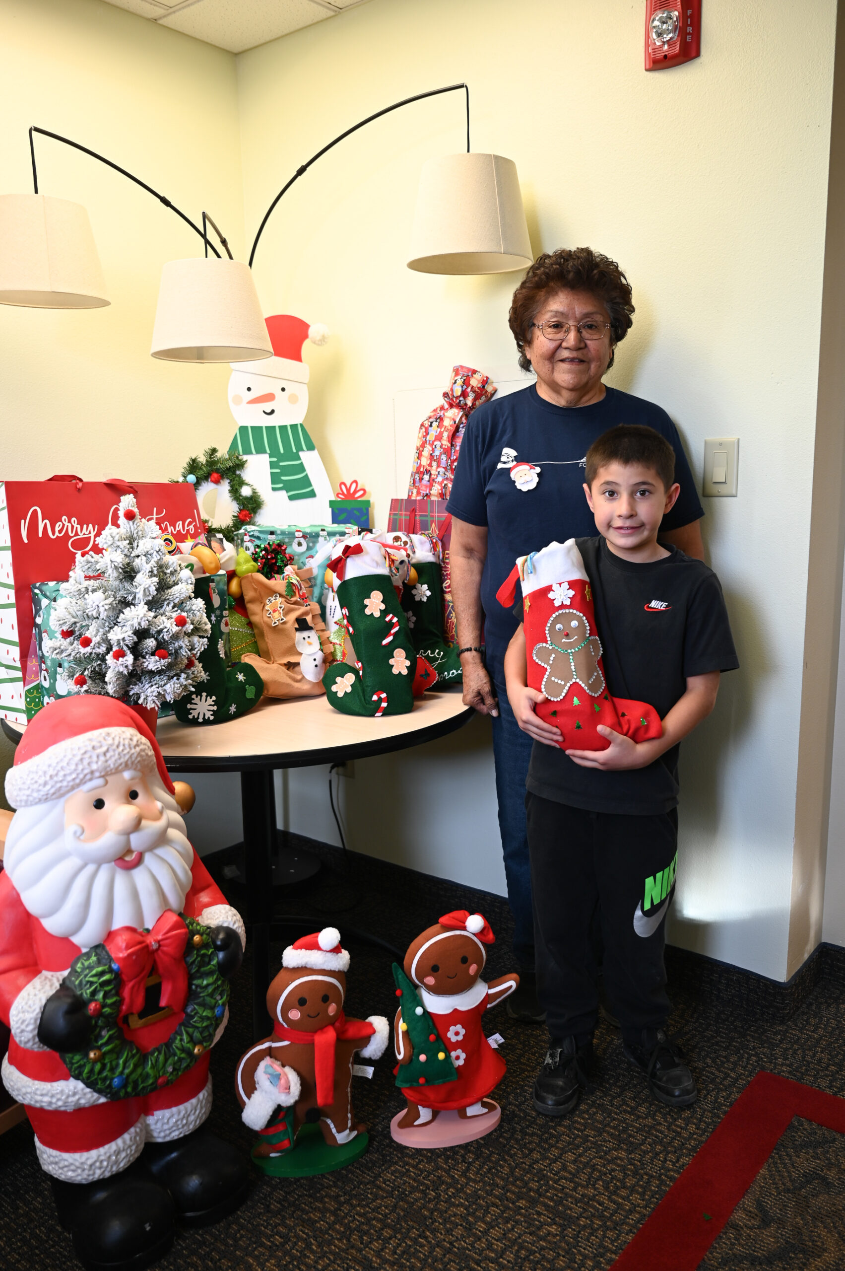 Eagle delivers a Christmas miracle to foster youth