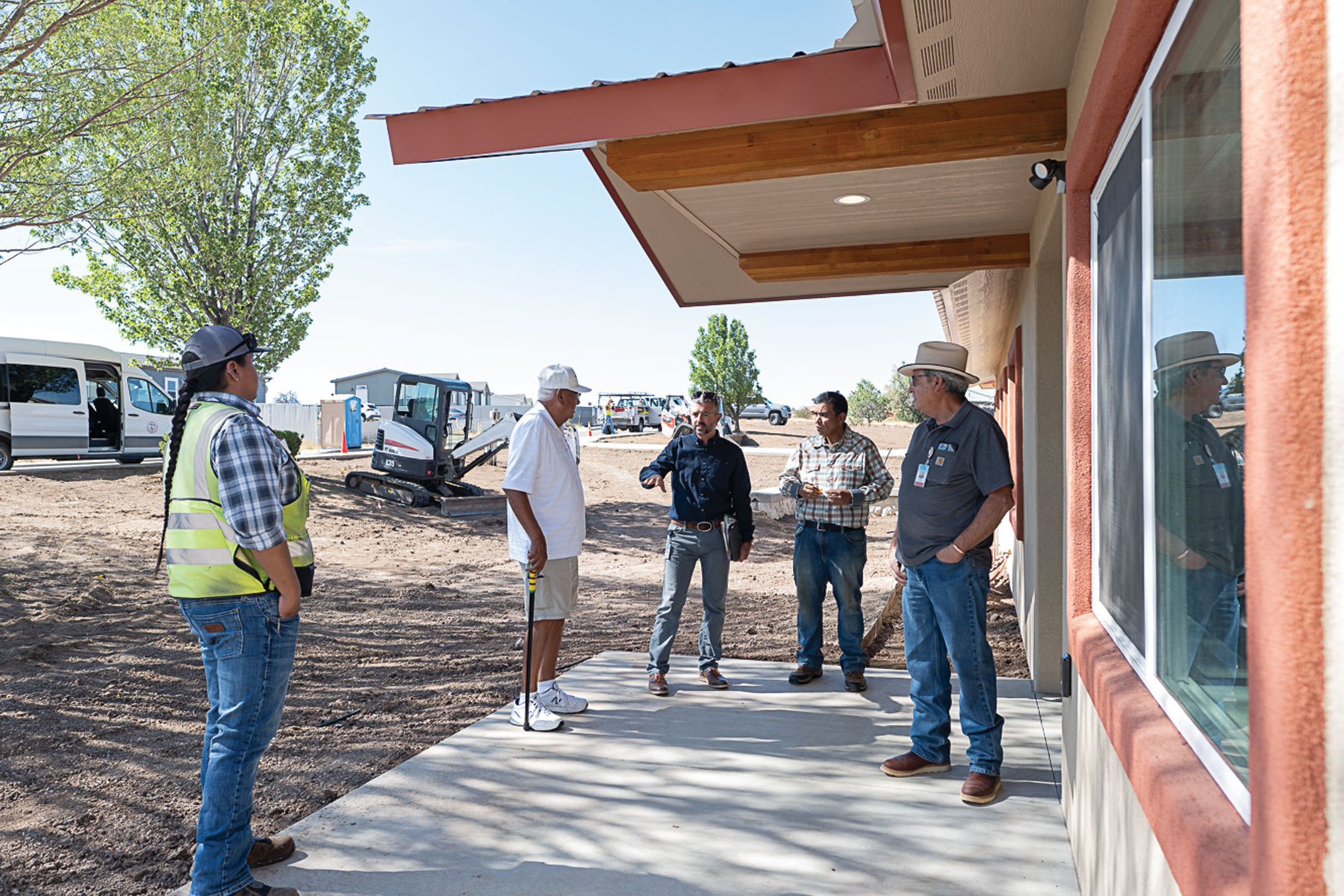Tribe rebuilds homes through the Cedar Point Home Replacement Project